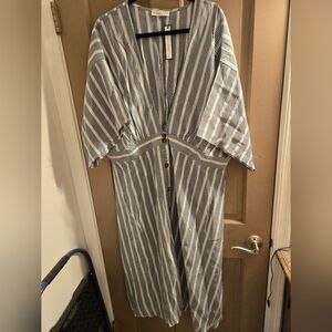 New Soncy size 26w resort wear dress